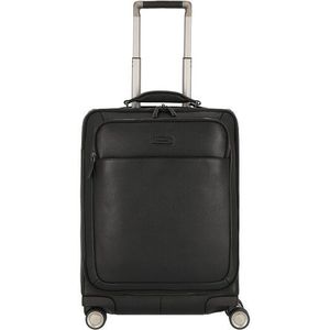 Piquadro Modus Special 4 wielen Trolley Leer 59 cm  zwart