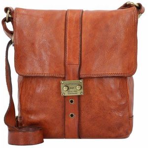 Campomaggi Schoudertas leer 21 cm cognac