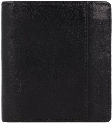 Picard Buddy 1 Portemonnee Leer 9 cm  zwart