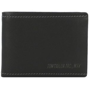 Tom Tailor Portemonnee RFID-bescherming Leer 12.5 cm black