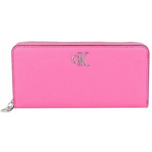 Calvin Klein Jeans Minimal Monogram Portemonnee 19 cm pink amour