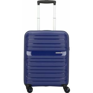 American Tourister Sunside 4-wielige cabinewagen 55 cm dark navy