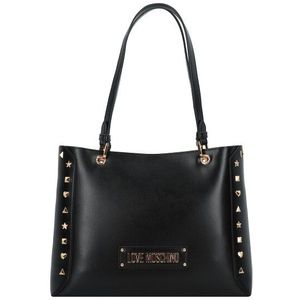 Love Moschino Timeless Shopper Tas 32 cm  zwart