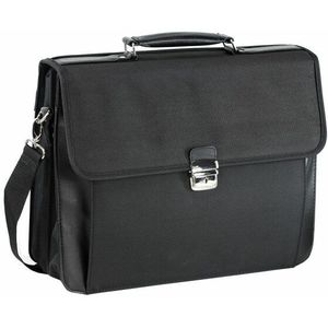 d&n Basic Briefcase 41 cm laptopvak schwarz