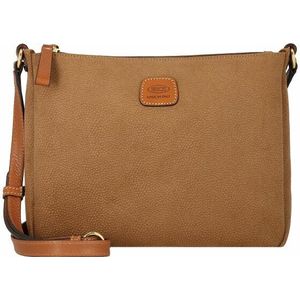 Bric's Life schoudertas 26 cm camel