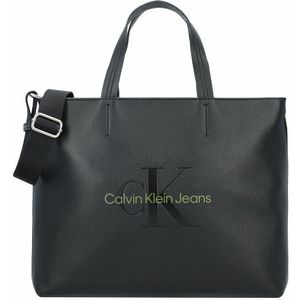 Calvin Klein Jeans Sculpted Handtas 34 cm black-dark juniper