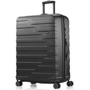Pack Easy Clipper by Pack Easy Kosmo 4 wielen Trolley 75 cm met uitbreidingsplooi  zwart