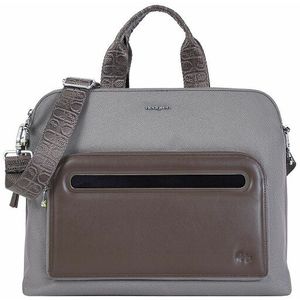 Hedgren Fika aktetas RFID 38,5 cm laptopvak vintage taupe