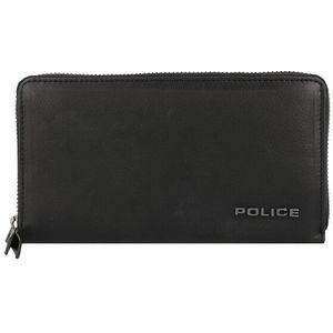 Police PT16-10369 Leren portemonnee 20 cm black