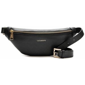 Lazarotti Bologna Leather Fanny pack Leer 31 cm black