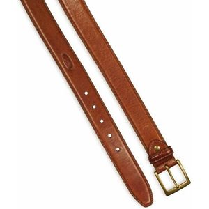 The Bridge Verhaal Riem Leer braun 135 cm