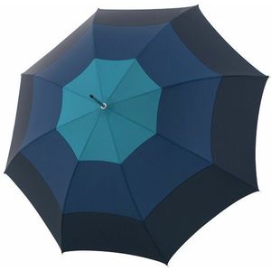 Doppler Manufaktur Elegance Stick Paraplu blue kombi