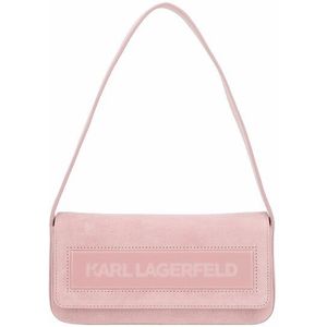 Karl Lagerfeld Essential Schoudertas Leer 24 cm pink mist