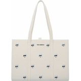 Karl Lagerfeld Ikonik 2.0 Shopper Tas 39 cm natural