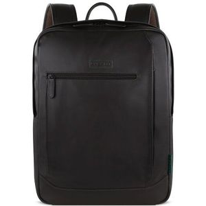 bugatti Clark Leer 42 cm Laptop compartiment braun