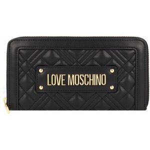 Love Moschino Quilted Portemonnee 20 cm black