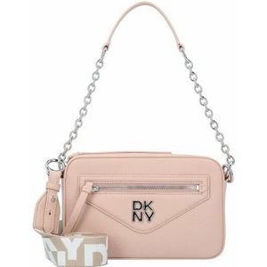 DKNY Milan Schoudertas Leer 22.5 cm nude