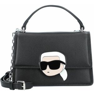 Karl Lagerfeld Ikonik 2.0 Handtas Leer 22 cm black