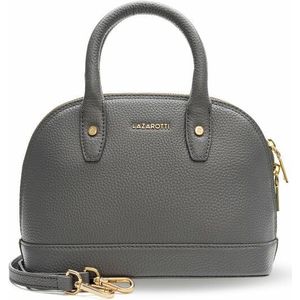 Lazarotti Bologna Leather Handtas Leer 24 cm grey 2