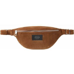 Wouf Corduroy Fanny pack 26 cm caramel