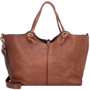 Campomaggi Ebano Shopper Tas Leer 36 cm cognac