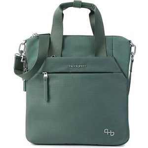 Hedgren - Roku Vertical Tote Bag - Schoudertas - Duck Green - 100% Polyester