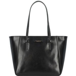 The Bridge Diana Shopper Tas Leer 29.5 cm nero abb. oro