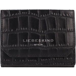 Liebeskind Lora Portemonnee RFID-bescherming Leer 10 cm black