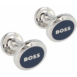 Boss Manchetknopen Messing 0.4 cm navy