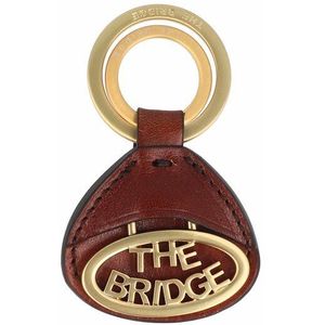 The Bridge Duccio Sleutelhanger Leer 3 cm marrone