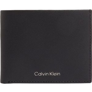 CALVIN KLEIN - Mult Billfold - Portemonnee - Leer - Zwart