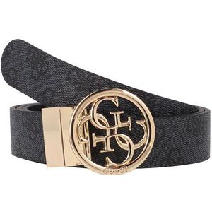 Guess Riem Leer coal logo inkorten mogelijk