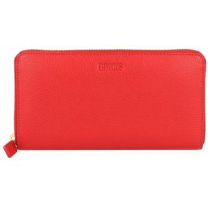 Bric's Marmolada Portemonnee RFID Leer 18,5 cm rosso