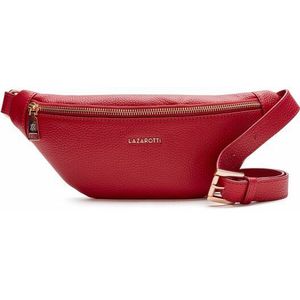 Lazarotti Bologna Leather Fanny pack Leer 31 cm red