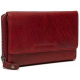 The Chesterfield Brand Antique Buff Portemonnee RFID-bescherming Leer 14 cm red