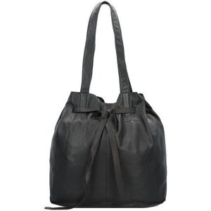 Greenburry Nappa Zak Leer 37 cm  zwart