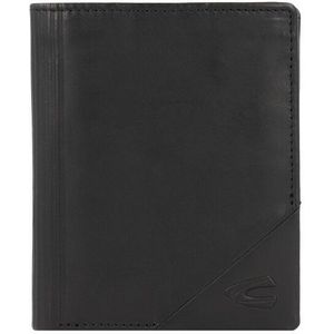 camel active Taiga Portemonnee RFID-bescherming Leer 9.5 cm black