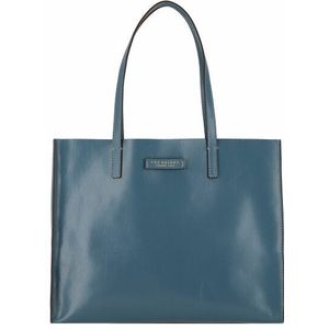 The Bridge Mirra Shopper Tas Leer 37 cm sky