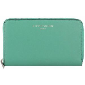 Liebeskind Hilla Kodiaq Sheep Portemonnee RFID-bescherming Leer 16 cm jade