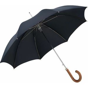 Doppler Manufaktur Oxford Diplomat Stick Paraplu 91 cm dunkel blau