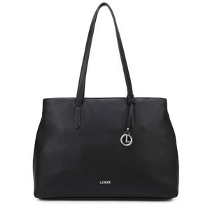 L.Credi Polly Shopper Tas 39 cm  zwart