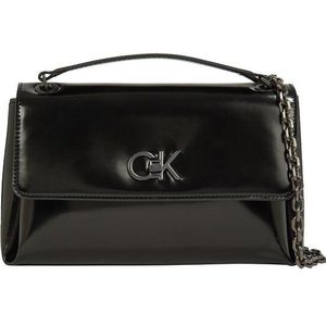 Calvin Klein Re-Lock Schoudertas 24 cm  zwart