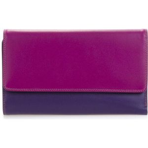 Mywalit Leren portemonnee 19 cm  paars