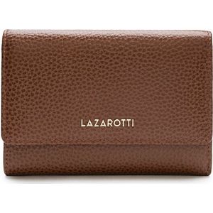 Lazarotti Bologna Leather Portemonnee Leer 14 cm brown