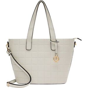 L.Credi Moena Shopper Tas 43 cm weiss