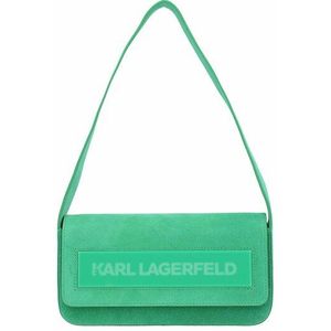 Karl Lagerfeld Icon K Schoudertas Leer 23.5 cm basil green