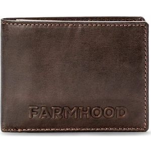 Farmhood Nashville Portemonnee RFID-bescherming Leer 13 cm dark brown 2