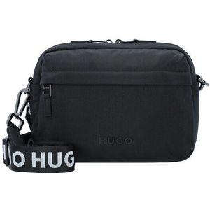 Hugo Schoudertas Luka 25 cm met elastische zijvouw black