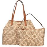 Guess Vikky II Schoudertas L 43 cm  bruin