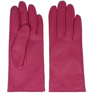 Hugo Beggy Handschoenen Leer medium pink